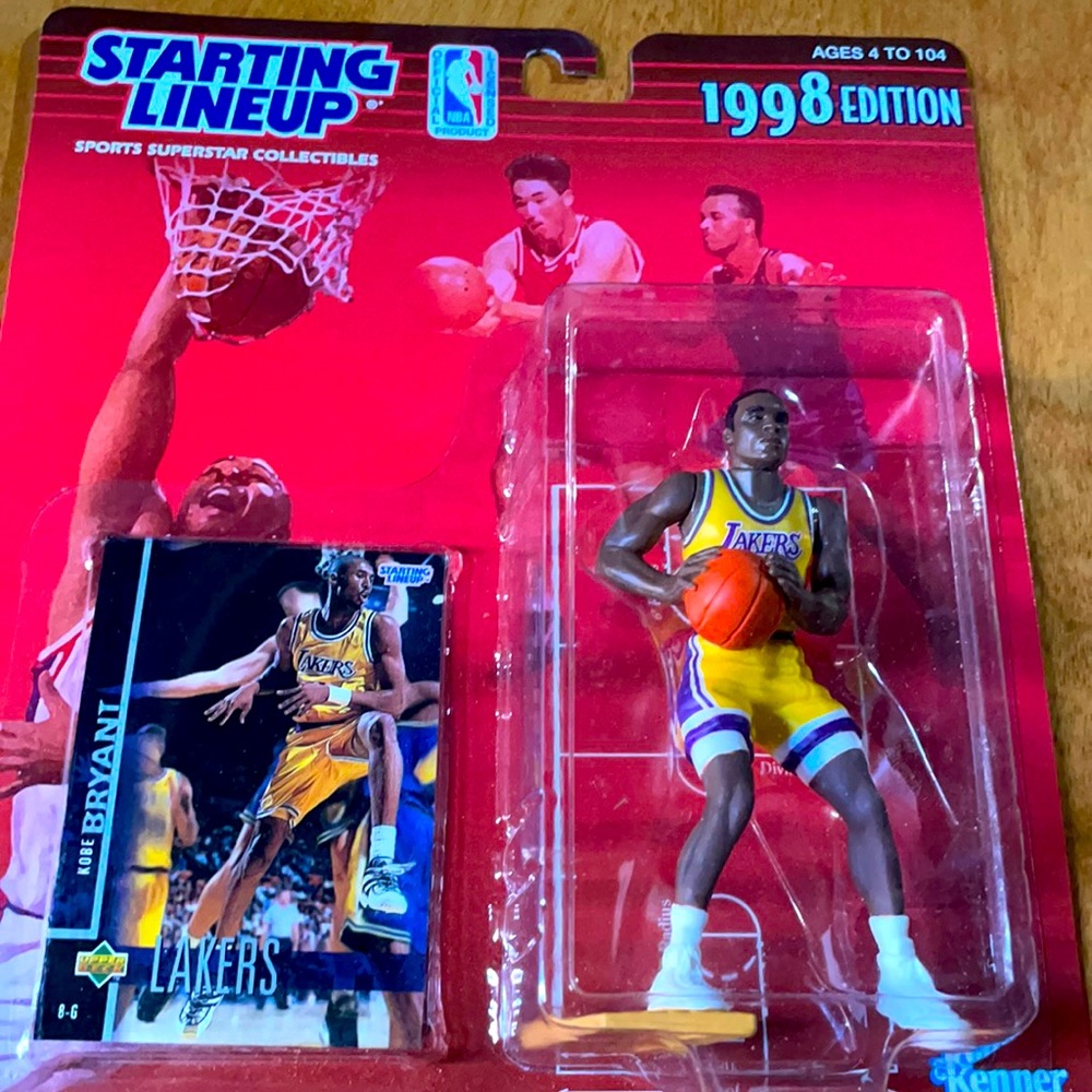 Kobe Bryant 1998 Starting Lineup collectible